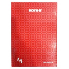 Kores Notebook With Hard Cover / A4 (300 Sheets)